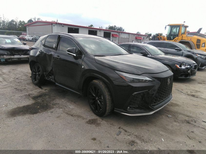 2022 LEXUS NX NX 350 F SPORT HANDLING VIN: 2T2KGCEZ5NC015969