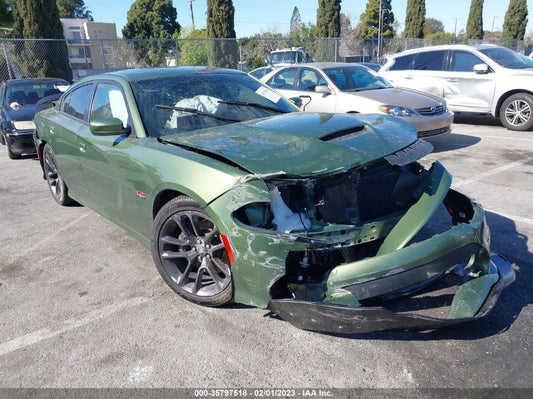 2021 DODGE CHARGER SCAT PACK VIN: 2C3CDXGJXMH540180