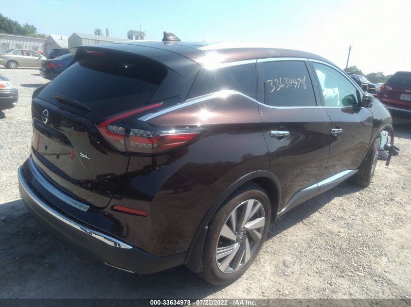2020 NISSAN MURANO SL VIN: 5N1AZ2CJ8LN111120