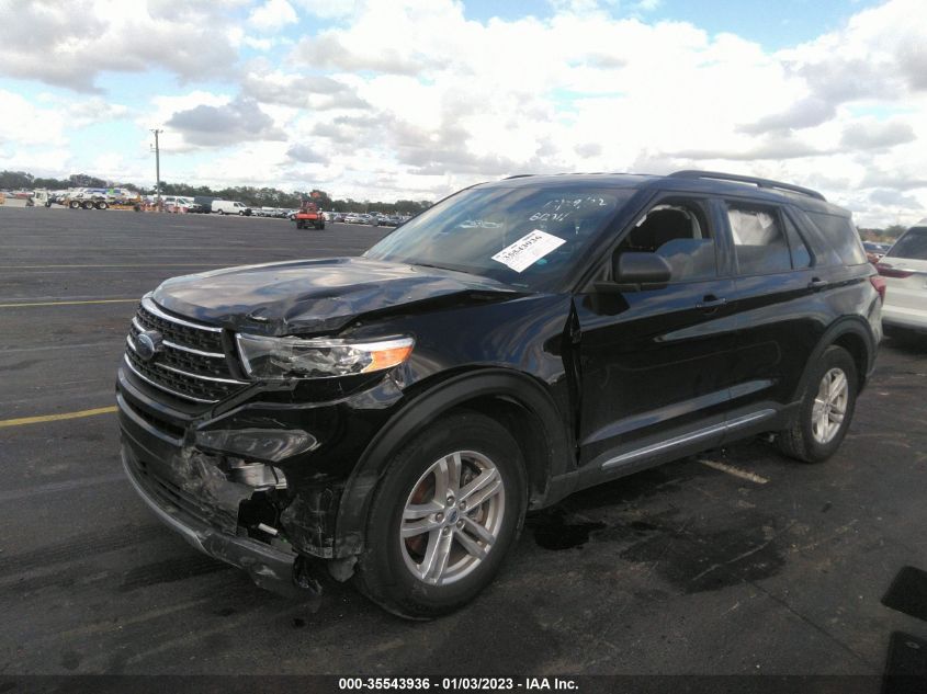 2021 FORD EXPLORER XLT VIN: 1FMSK7DHXMGB12311