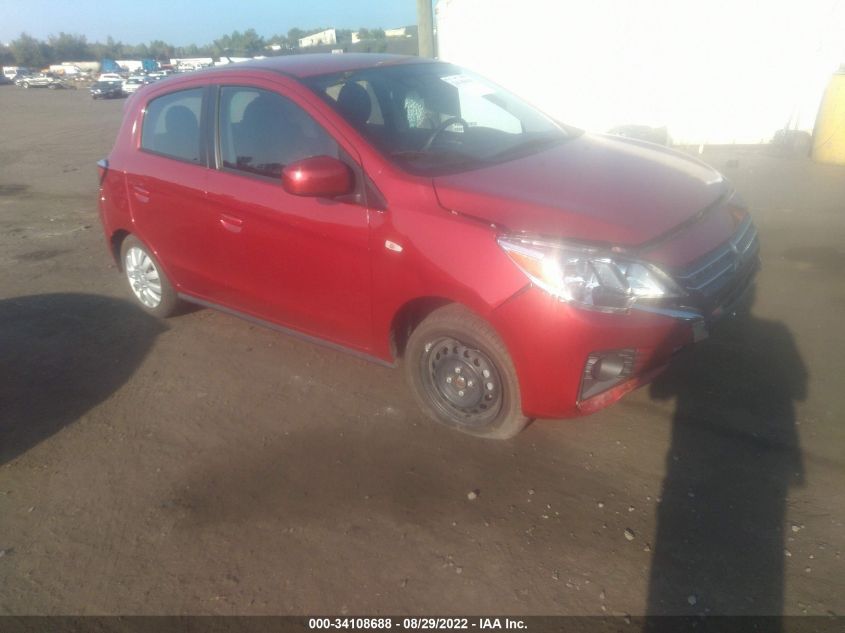 2021 MITSUBISHI MIRAGE ES/LE/CARBONITE EDITION VIN: ML32AUHJ5MH005957