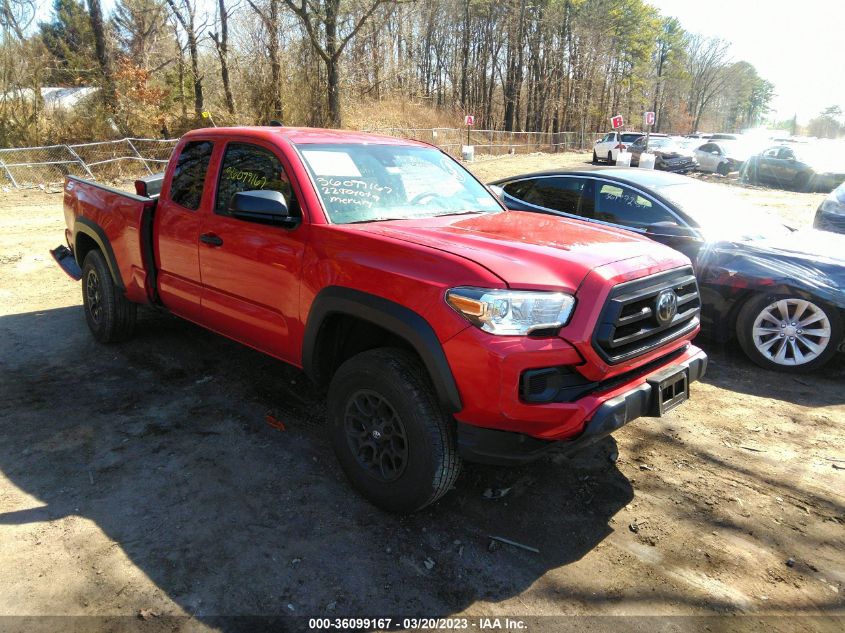 2022 TOYOTA TACOMA 4WD SR/SR5 VIN: 3TYSX5EN3NT012920