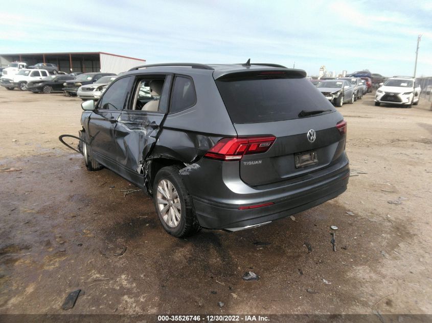 2020 VOLKSWAGEN TIGUAN S VIN: 3VV1B7AX2LM009451