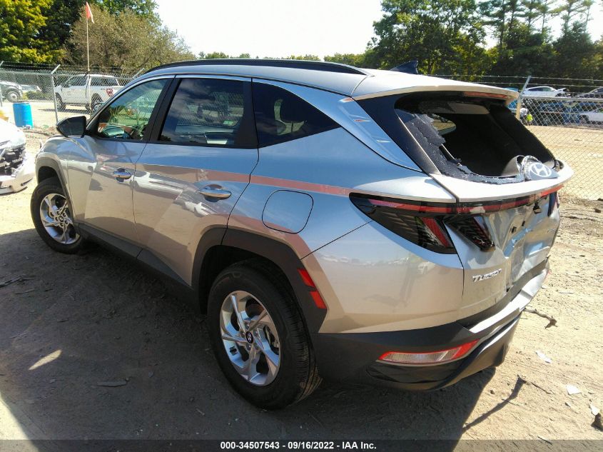 2022 HYUNDAI TUCSON SEL VIN: 5NMJBCAE4NH079982