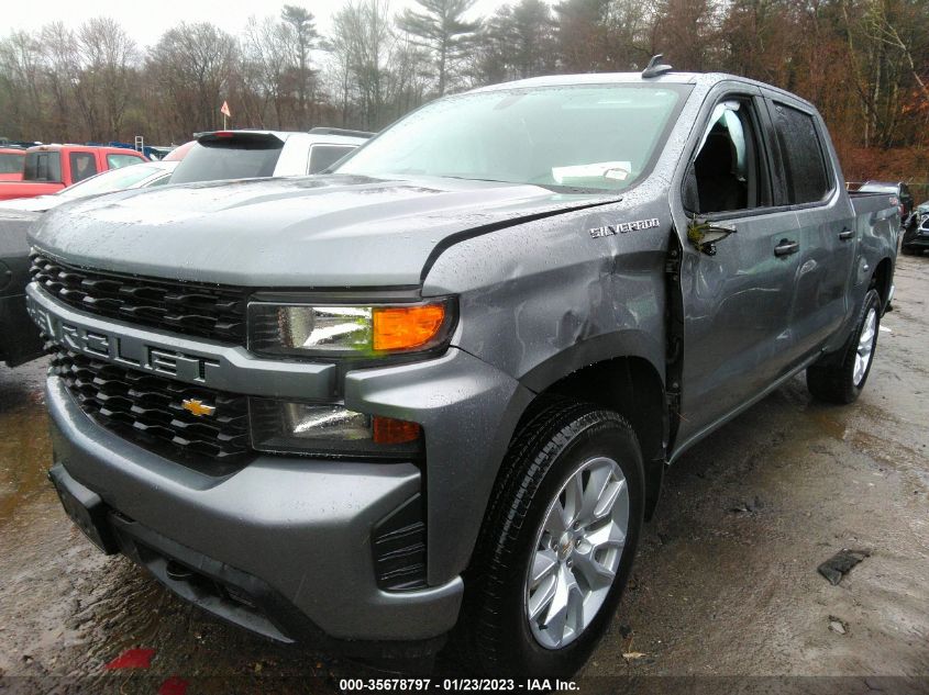 2022 CHEVROLET SILVERADO 1500 LTD CUSTOM VIN: 3GCPYBEK2NG109592