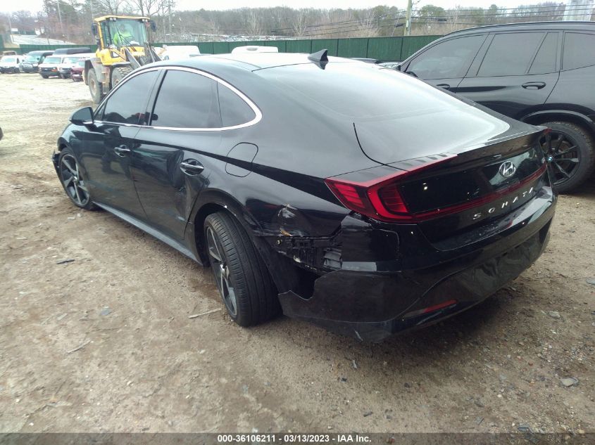 2022 HYUNDAI SONATA SEL PLUS VIN: 5NPEJ4J24NH134501