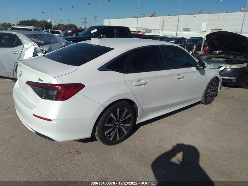 2022 HONDA CIVIC SEDAN EX VIN: JHMFE1F76NX003567