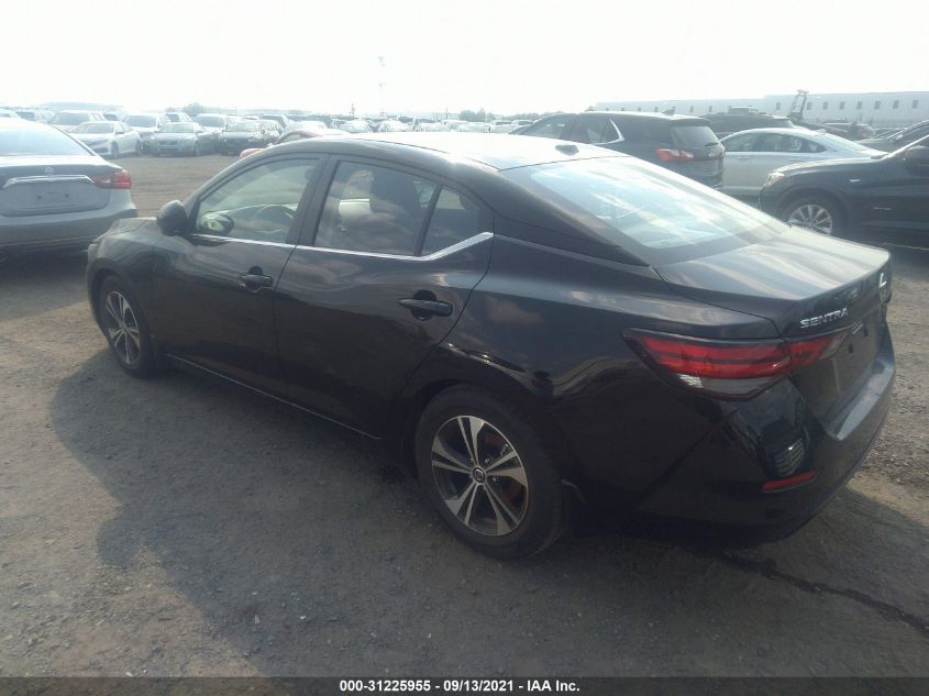 2021 NISSAN SENTRA SV VIN: 3N1AB8CV6MY288285