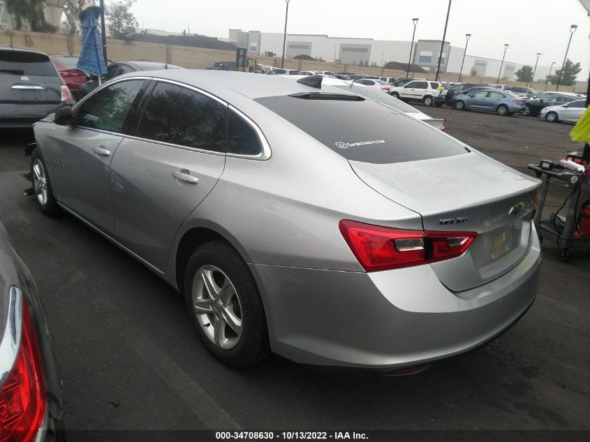 2021 CHEVROLET MALIBU LS VIN: 1G1ZB5ST0MF015888