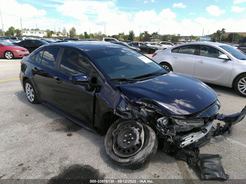 2021 TOYOTA COROLLA LE VIN: JTDEPMAE8MJ171193