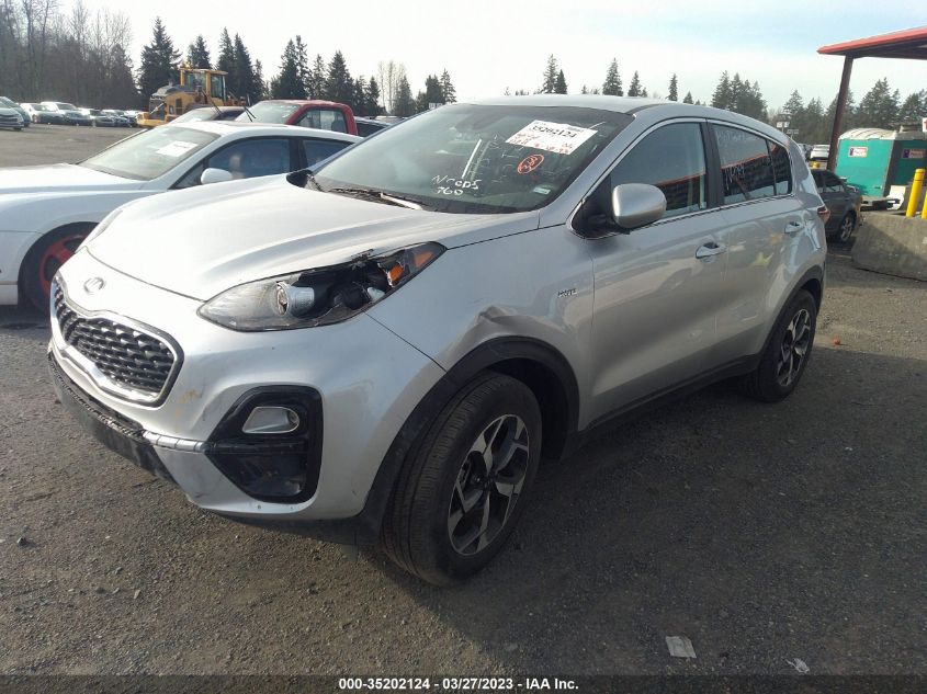 2022 KIA SPORTAGE LX VIN: KNDPMCAC2N7962523