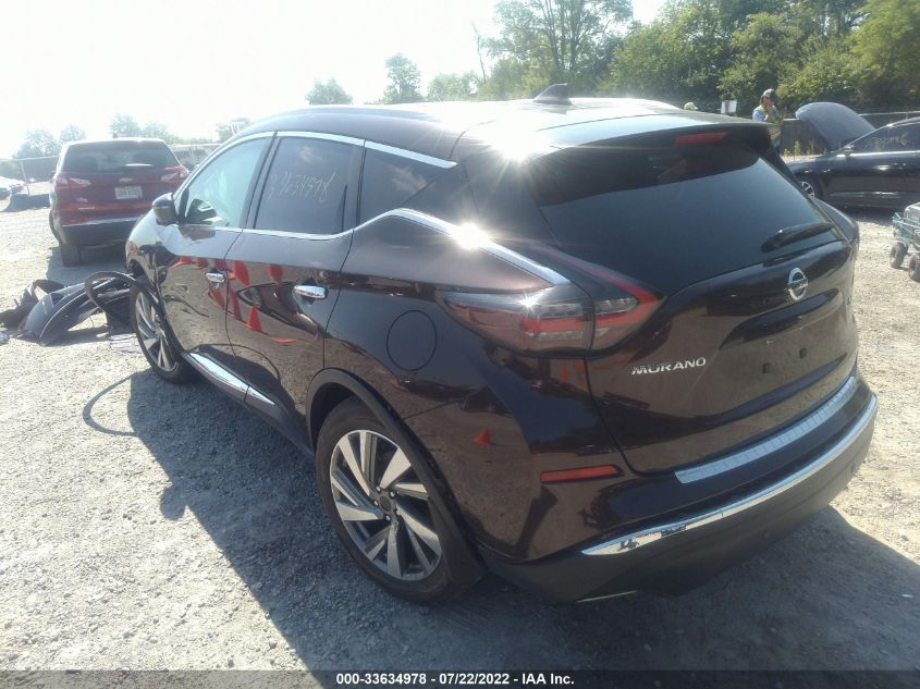 2020 NISSAN MURANO SL VIN: 5N1AZ2CJ8LN111120