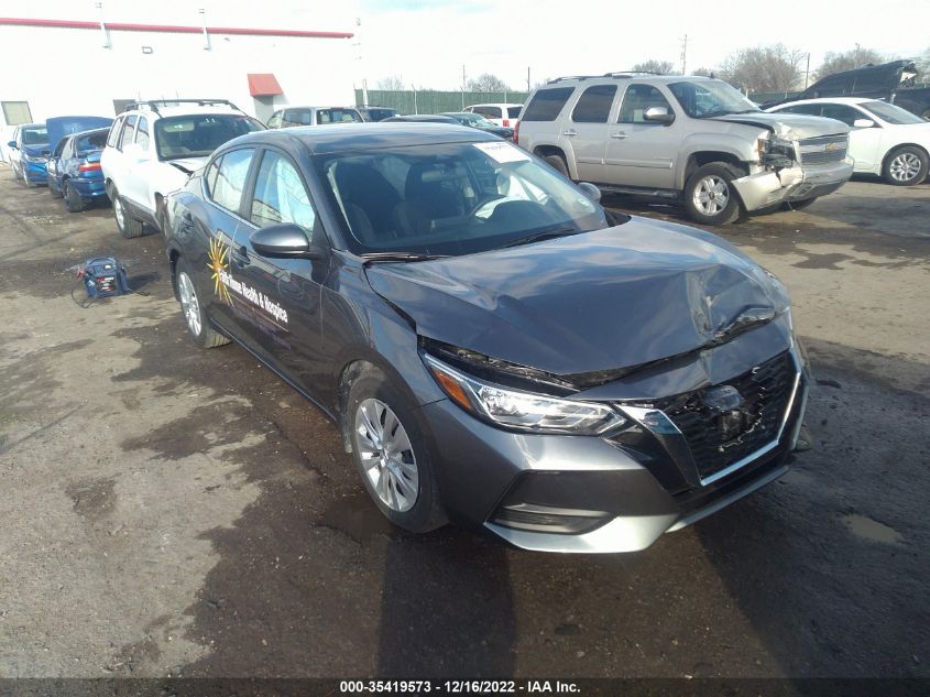 2022 NISSAN SENTRA S VIN: 3N1AB8BV2NY280767