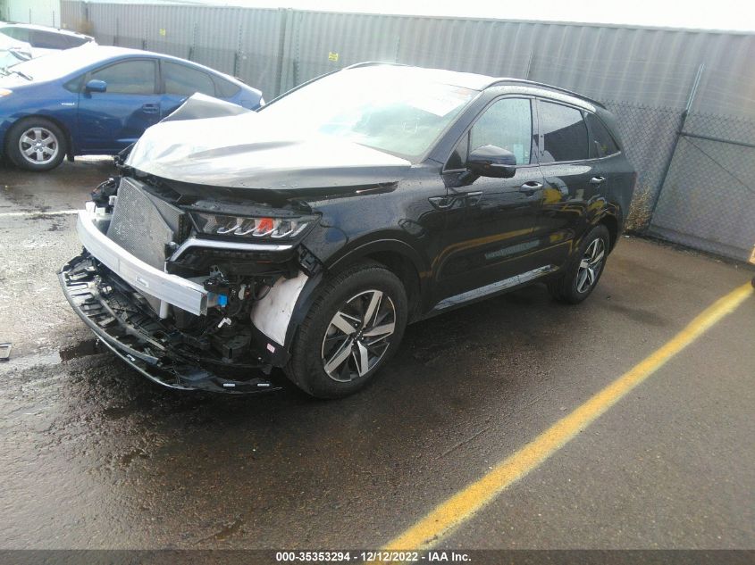 2022 KIA SORENTO S VIN: 5XYRL4LC4NG108747