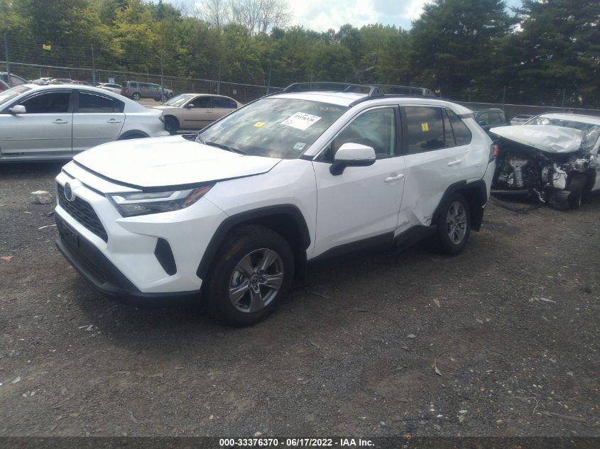 2022 TOYOTA RAV4 HYBRID XLE VIN: 4T3RWRFV2NU059518