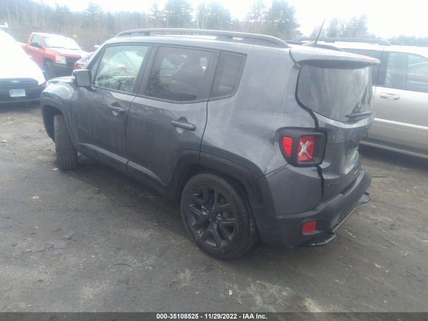 2022 JEEP RENEGADE ALTITUDE VIN: ZACNJDE12NPN78661