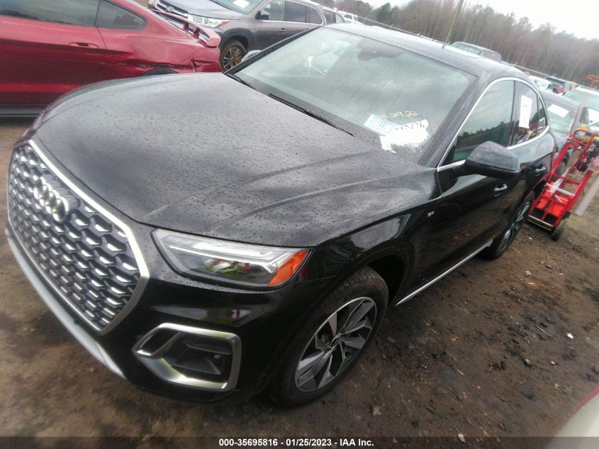 2022 AUDI Q5 SPORTBACK S LINE PREMIUM VIN: WA14AAFY5N2018470