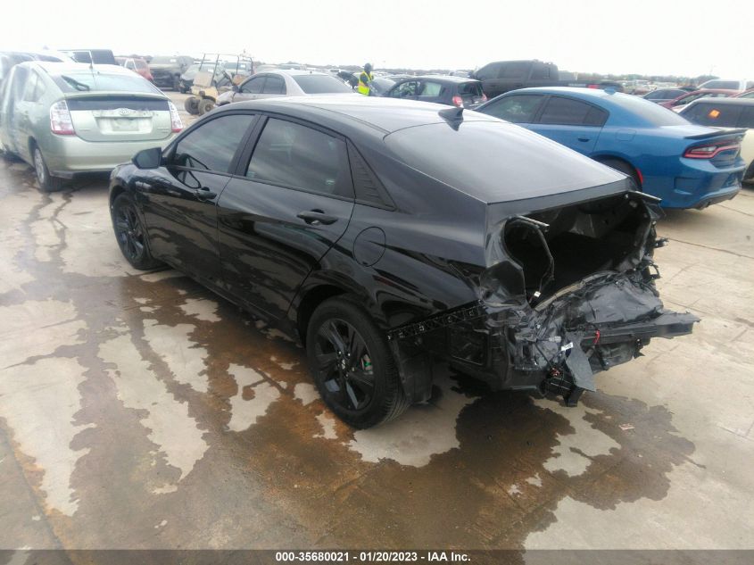 2022 HYUNDAI ELANTRA SEL VIN: KMHLM4AG0NU330771