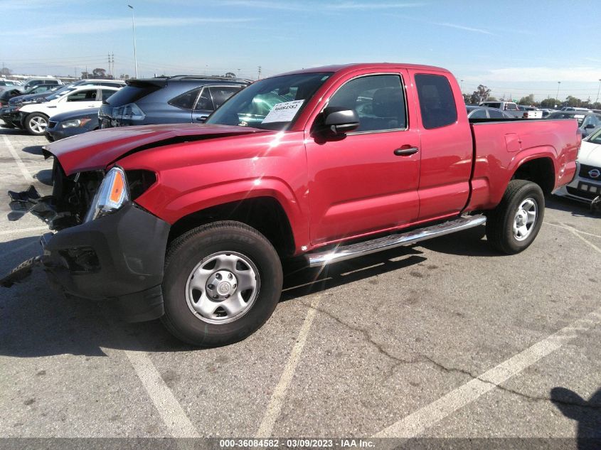 2022 TOYOTA TACOMA 2WD SR/SR5 VIN: 3TYRX5GN4NT061815