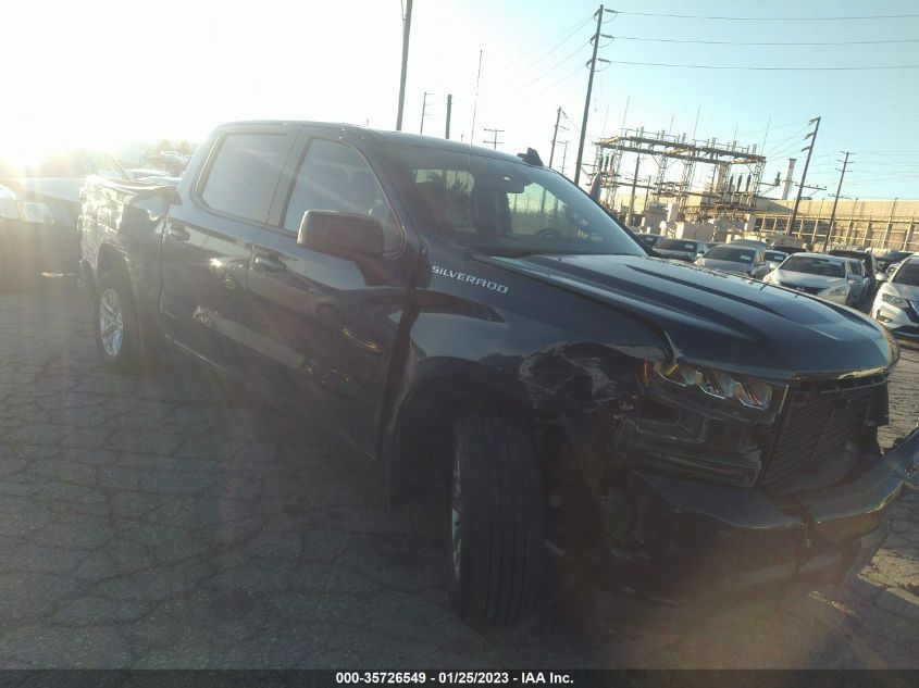 2022 CHEVROLET SILVERADO 1500 LTD RST VIN: 3GCPWDED1NG113619