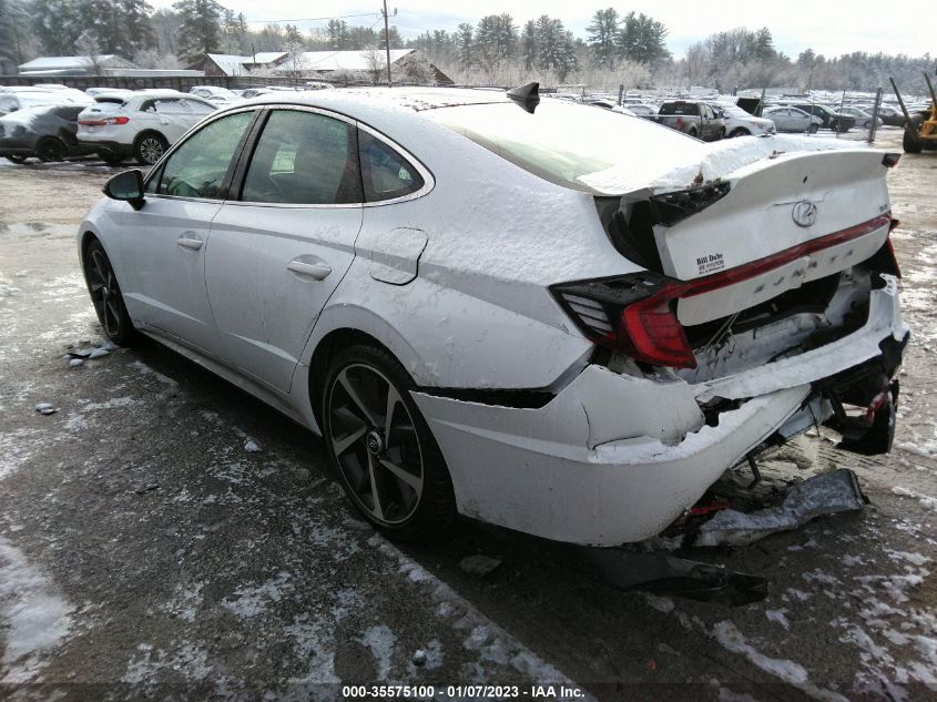 2022 HYUNDAI SONATA SEL PLUS VIN: 5NPEJ4J29NH136261