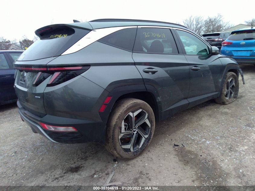 2022 HYUNDAI TUCSON LIMITED VIN: 5NMJECAE4NH104578