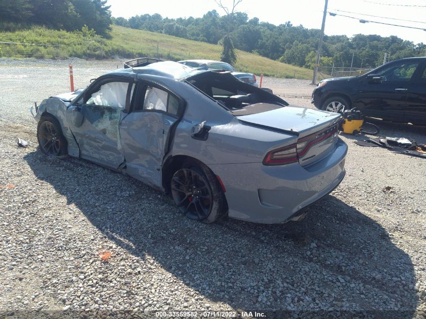 2021 DODGE CHARGER SCAT PACK VIN: 2C3CDXGJ0MH611838