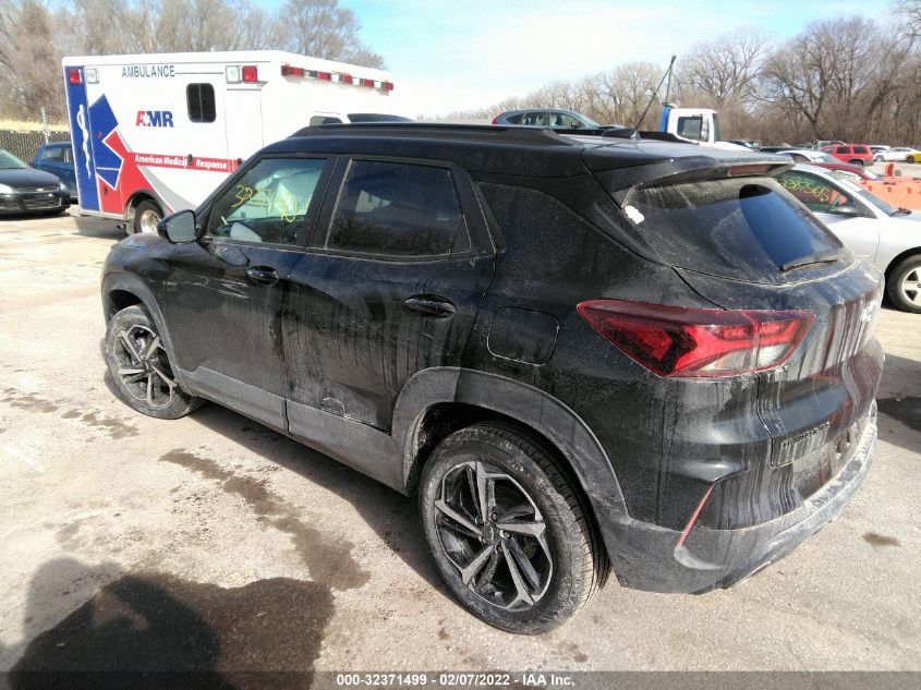 2022 CHEVROLET TRAILBLAZER RS VIN: KL79MTSL4NB064376
