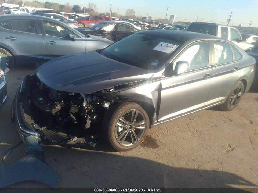 2022 VOLKSWAGEN JETTA SE VIN: 3VW7M7BU0NM008970