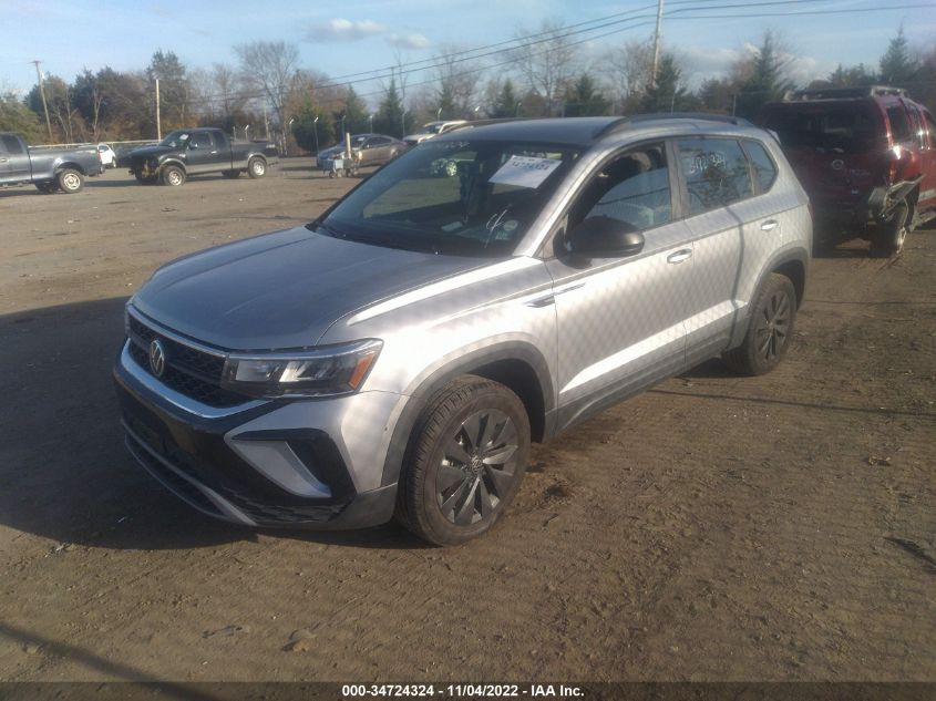 2022 VOLKSWAGEN TAOS S VIN: 3VVCX7B2XNM079277