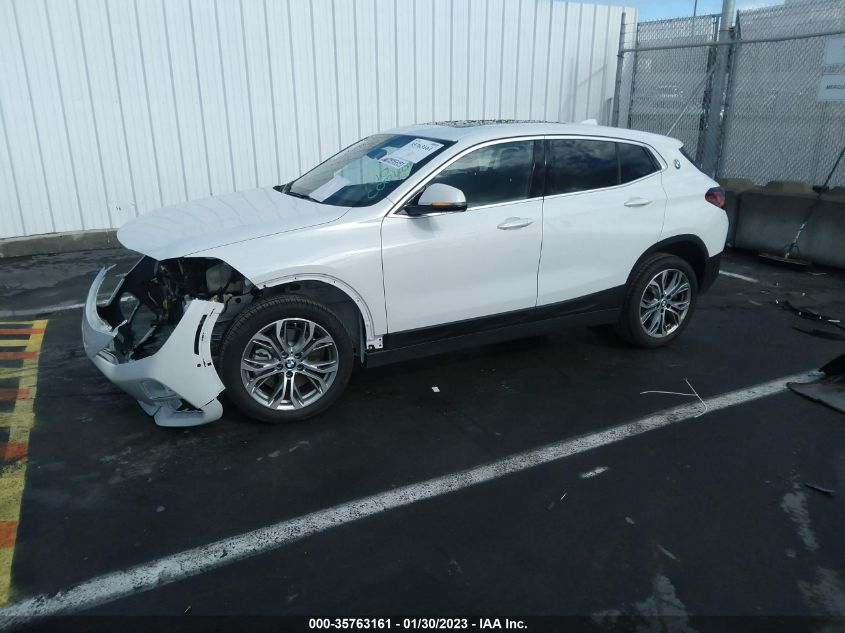 2021 BMW X2 SDRIVE28I VIN: WBXYH9C09M5S50604