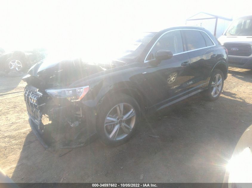 2021 AUDI Q3 S LINE PREMIUM VIN: WA1DECF3XM1019090