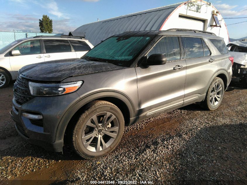 2021 FORD EXPLORER XLT VIN: 1FMSK8DH1MGB71821
