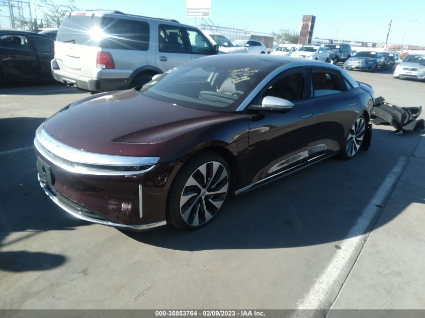 2023 LUCID AIR GRAND TOURING VIN: 50EA1GBA4PA002513