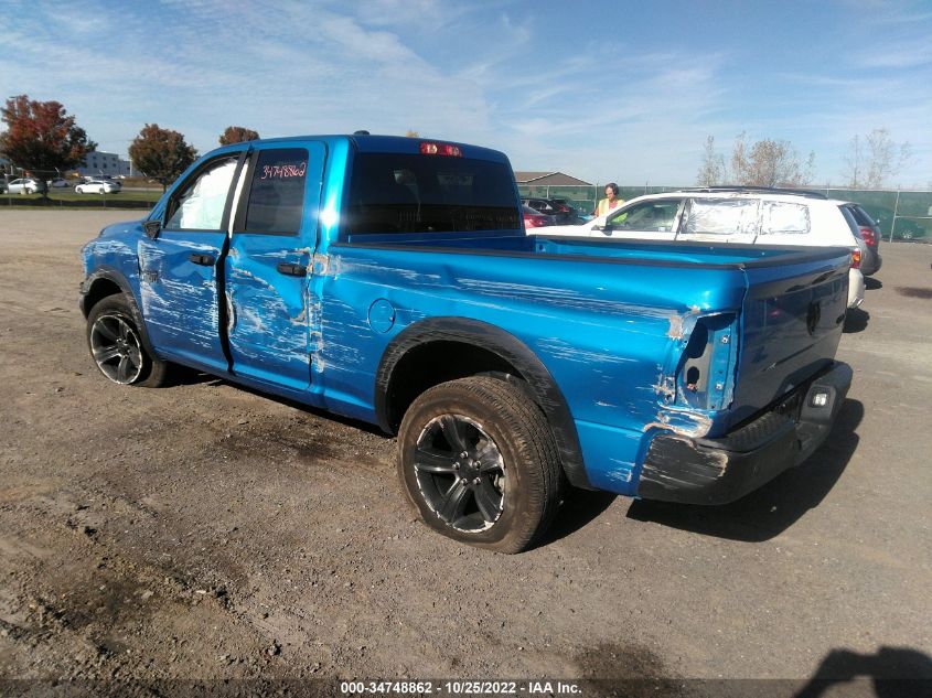 2021 RAM 1500 CLASSIC WARLOCK VIN: 1C6RR7GG8MS560357