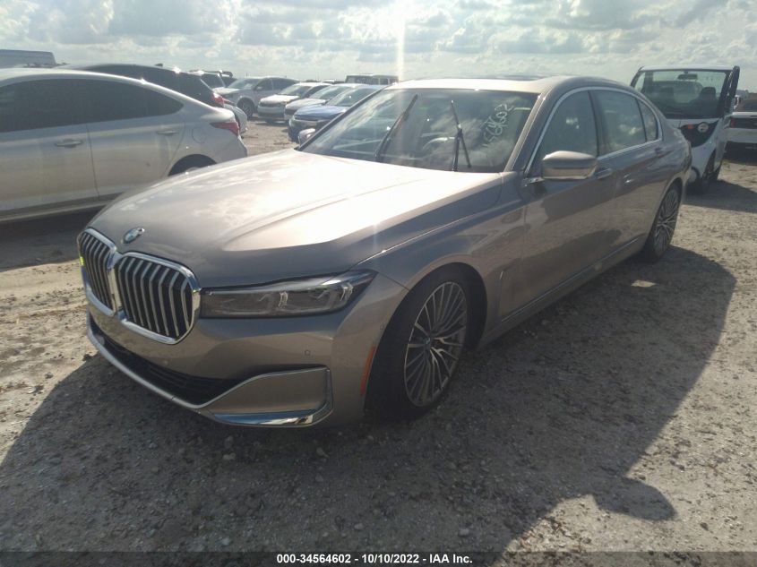 2021 BMW 7 SERIES 740I VIN: WBA7T2C03MCF81513