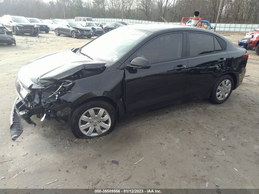 2022 KIA RIO LX VIN: 3KPA24AD3NE482064