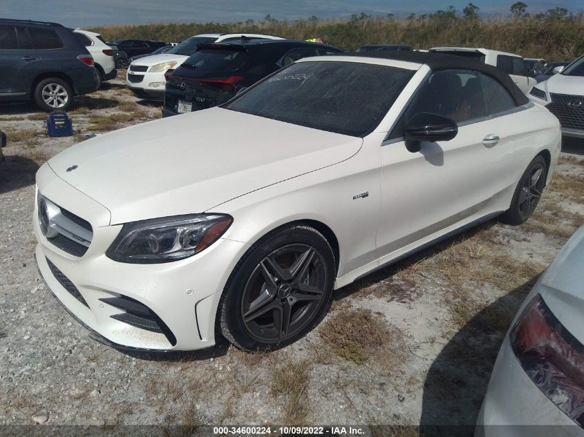 2022 MERCEDES-BENZ C-CLASS AMG C 43 VIN: W1KWK6EB7NG107312