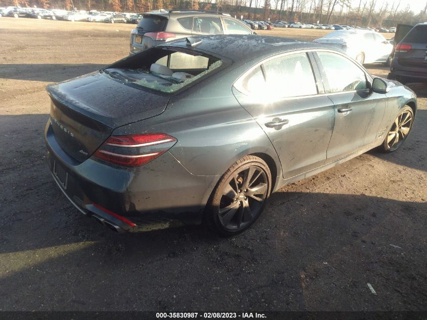 2023 GENESIS G70 2.0T VIN: KMTG34TA9PU105982