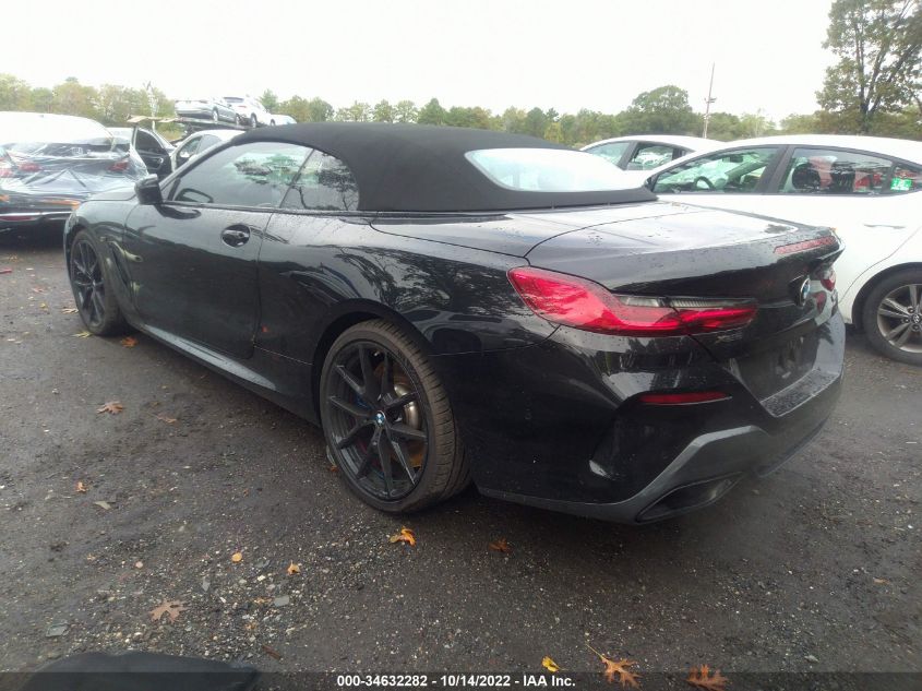 2021 BMW 8 SERIES M850I XDRIVE VIN: WBAFY4C01MCF24588