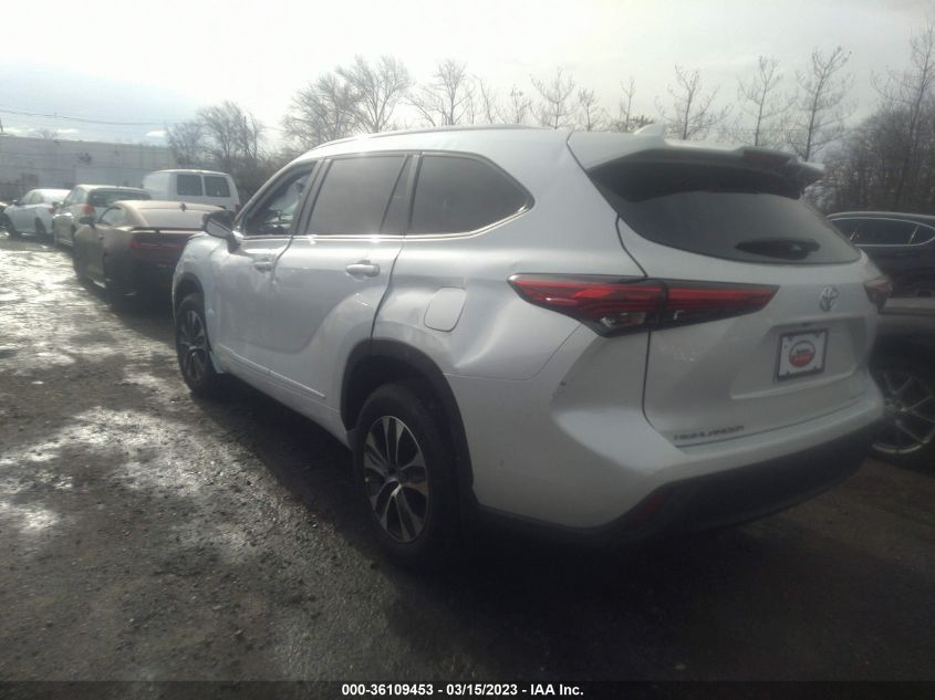 2023 TOYOTA HIGHLANDER L/LE/XLE/XSE/LIMITED VIN: 5TDKDRBH4PS020828