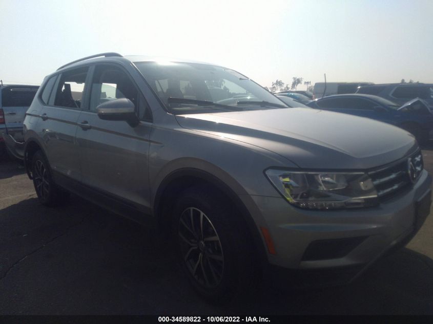 2021 VOLKSWAGEN TIGUAN S VIN: 3VV1B7AX3MM018676