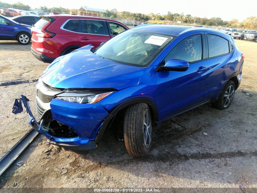 2022 HONDA HR-V EX VIN: 3CZRU6H56NM773682