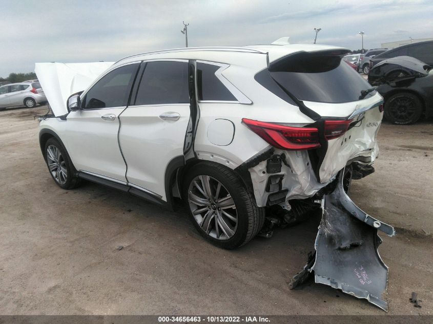 2021 INFINITI QX50 SENSORY VIN: 3PCAJ5CA5MF119477