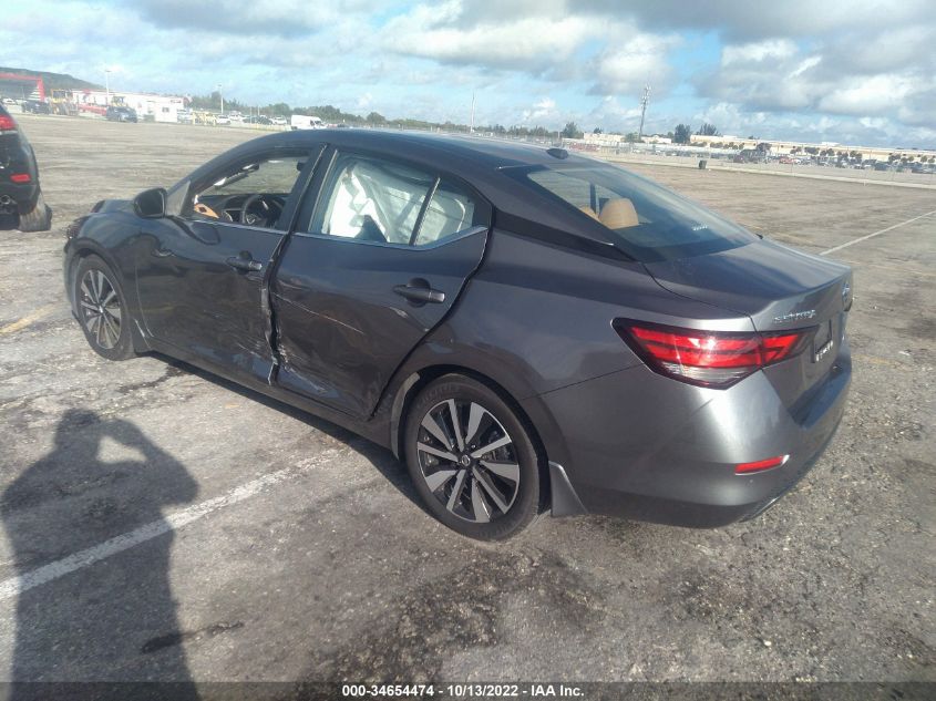 2021 NISSAN SENTRA SV VIN: 3N1AB8CVXMY299645