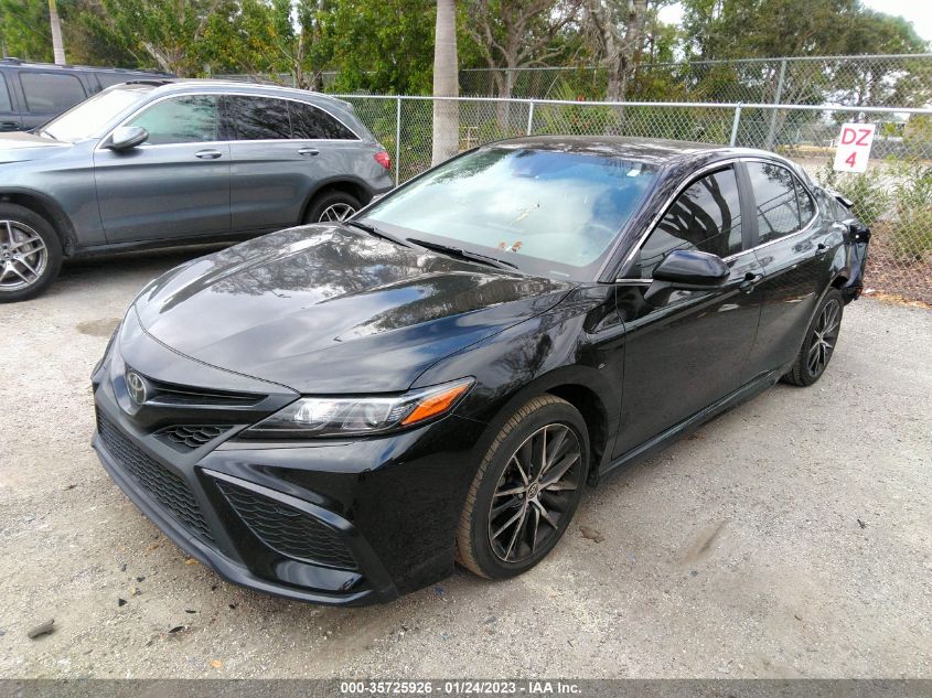 2021 TOYOTA CAMRY SE VIN: 4T1G11AKXMU563293