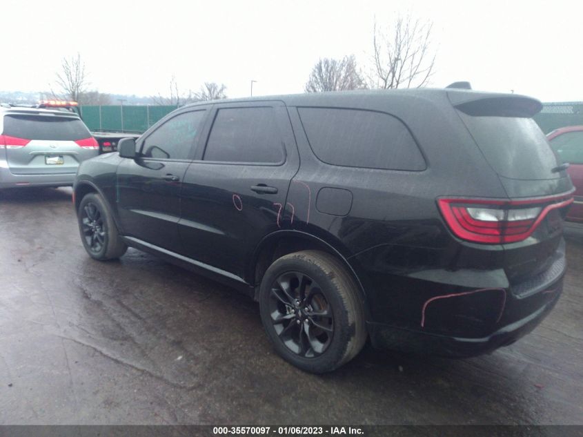 2021 DODGE DURANGO GT PLUS VIN: 1C4RDJDG9MC634341