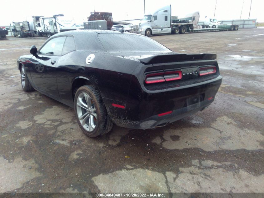 2022 DODGE CHALLENGER GT VIN: 2C3CDZJG2NH109276