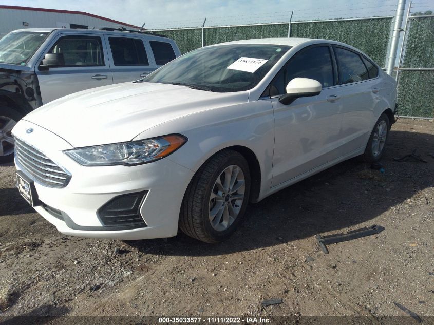 2020 FORD FUSION SE VIN: 3FA6P0HD3LR256916