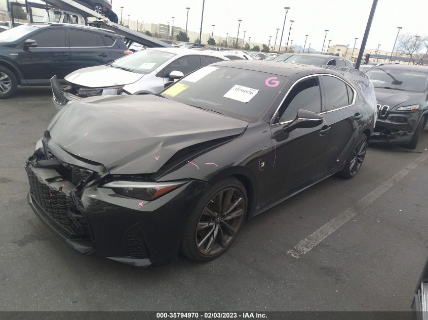 2022 LEXUS IS IS 350 F SPORT VIN: JTHGZ1B27N5051013